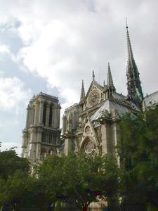 Notre Dame Cathedral, Paris, France; photo credit Susan Kramer